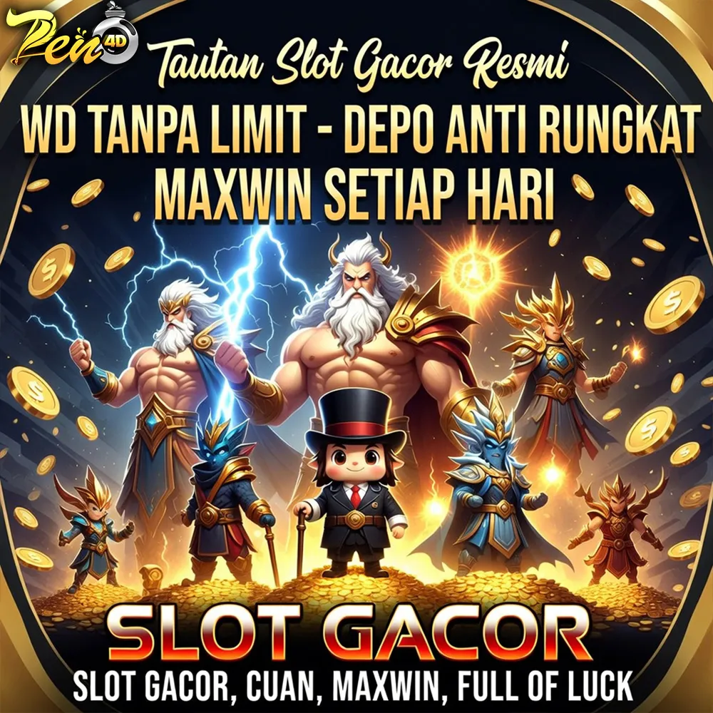 PEN4d - Tautan Bermain Slot Gacor Bulan ini Auto Maxwin